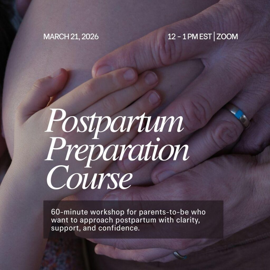 Preparing for Postpartum with Dr. Abby Paloma